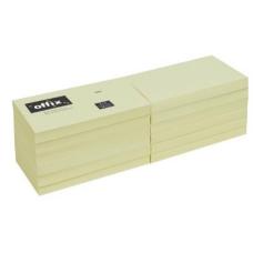 Offix - Feuillets autoadhésifs 3 x 5 po 12 / emballage